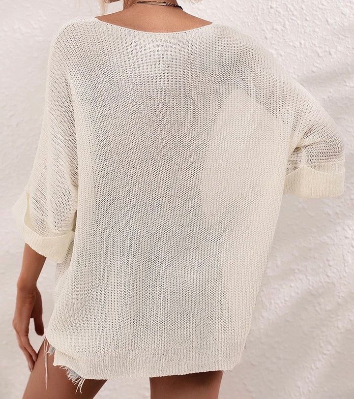 Loose Fit Knit Top